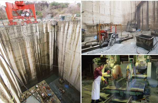 露天掘り採掘場