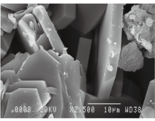 クリノプチロライト（板状）